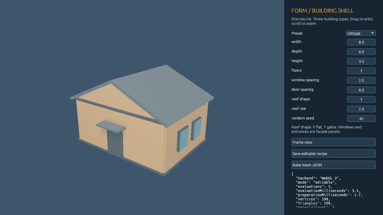 FORM BUILDING preview