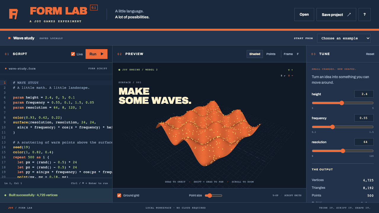 FORM LAB preview