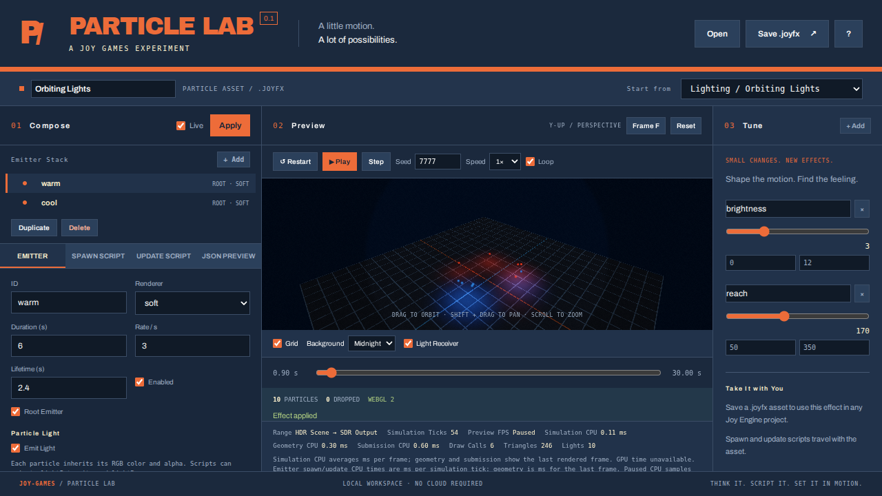 PARTICLE LAB preview