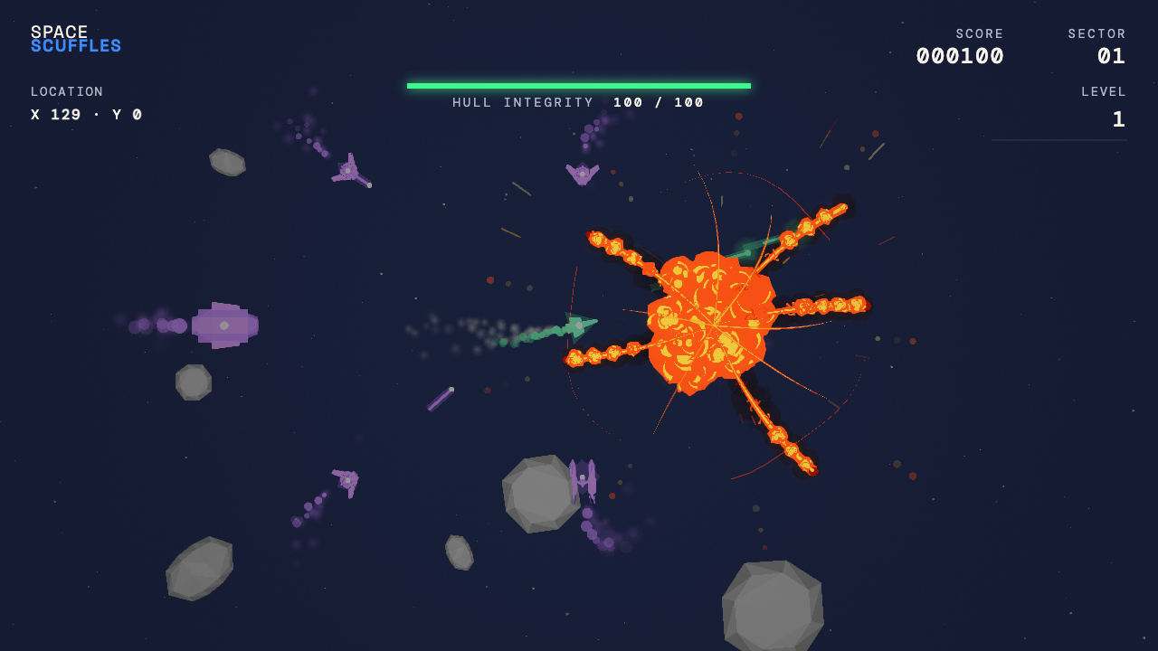 SPACE SCUFFLES gameplay