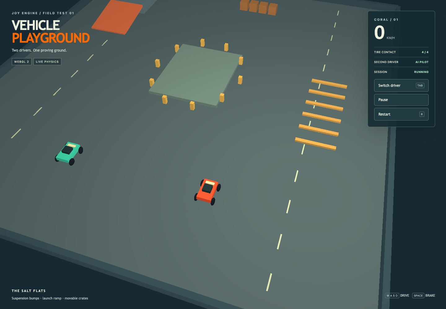 VEHICLE PLAYGROUND gameplay